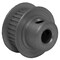 B&B Manufacturing 30MP025-6FA3, Timing Pulley, Aluminum, Clear Anodized,  30MP025-6FA3 - alternate 2